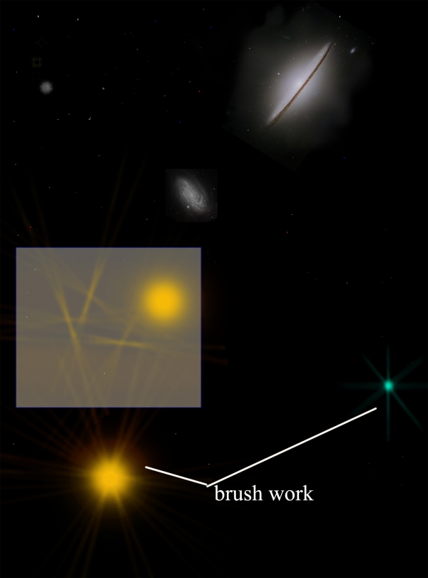 Creation of Distant Suns: Step 3